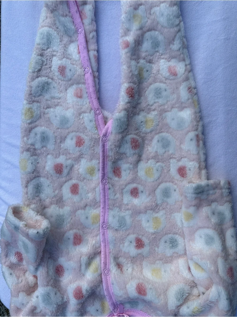 Cozy Fleece Baby Footed Pajama Bundle - Pastel (45)